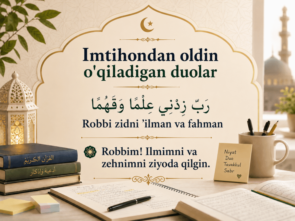 Robbi zidni ’ilman va fahman